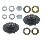 8 Lug 6.5" Trailer Hub Kit for 7000lbs Trailers (Fits 42 Spindle)