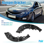 Pair Front Bumper Brackets NO.71198SNAA01 for Honda Civic (2006–2011)