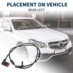 Rear Left ABS Wheel Speed Sensor for Mercedes-Benz SLK280 (2007–2008) No.A1715400117