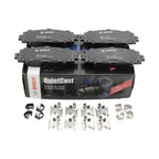 Bosch QuietCast Front Ceramic Brake Pads & Hardware for CT200h (2011–2017)
