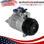 AC Compressor with Clutch for Mercedes-Benz E250 E300 E350 E400 (2014–2017)