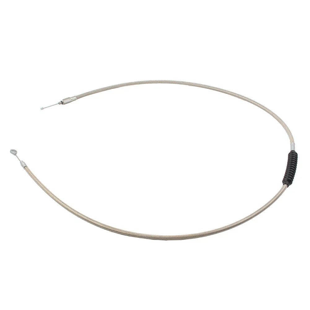 Stainless Clutch Cable for Harley Dyna FXDWG, Softail Fatboy, Road Glide (2000-2017)