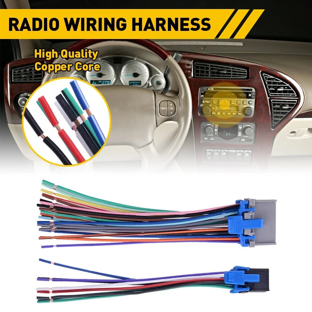 Radio Wiring Harness Adapter Connector for Chevy Silverado (2007–2013)