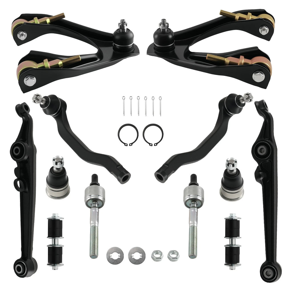 12pcs Suspension Control Arms Sway Bar Tie Rods for Honda Accord (1990–1993)