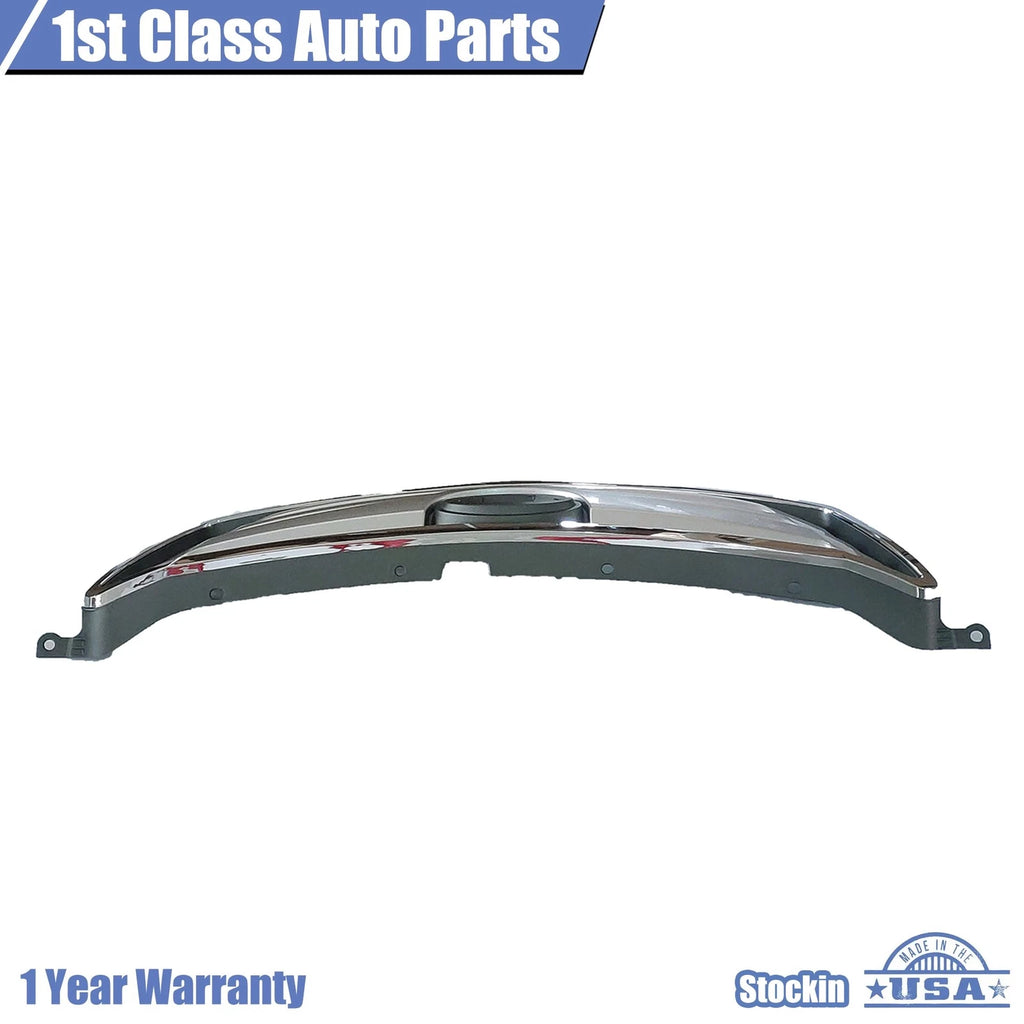 Grille Assembly for Subaru Outback (2010-2012) Silver Textured Gray Insert