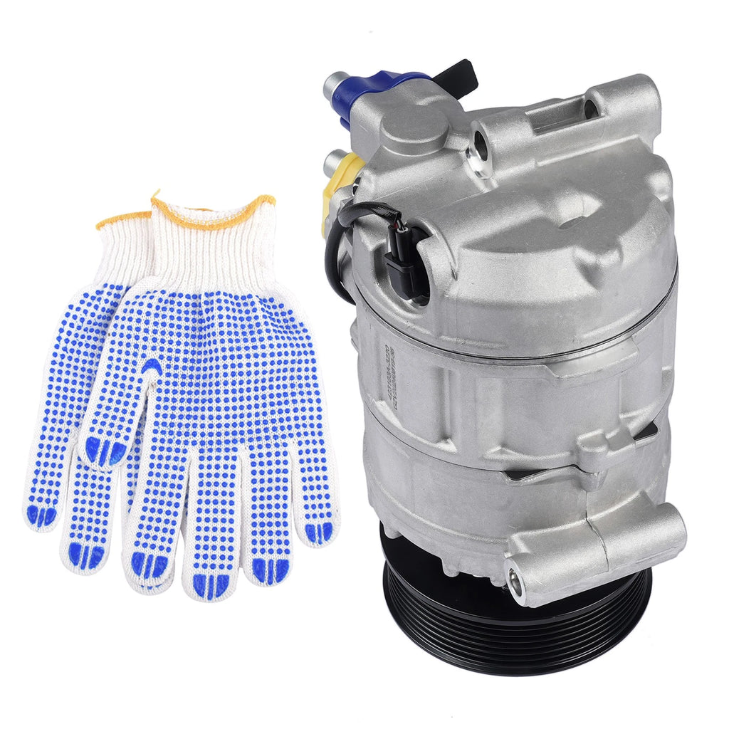 A/C Compressor w/ Clutch for Audi Q7 (2007–2010) Volkswagen Touareg (2006–2017)