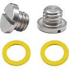 2X Lower Unit Drain Screw and Gasket Set for Mercury Mariner