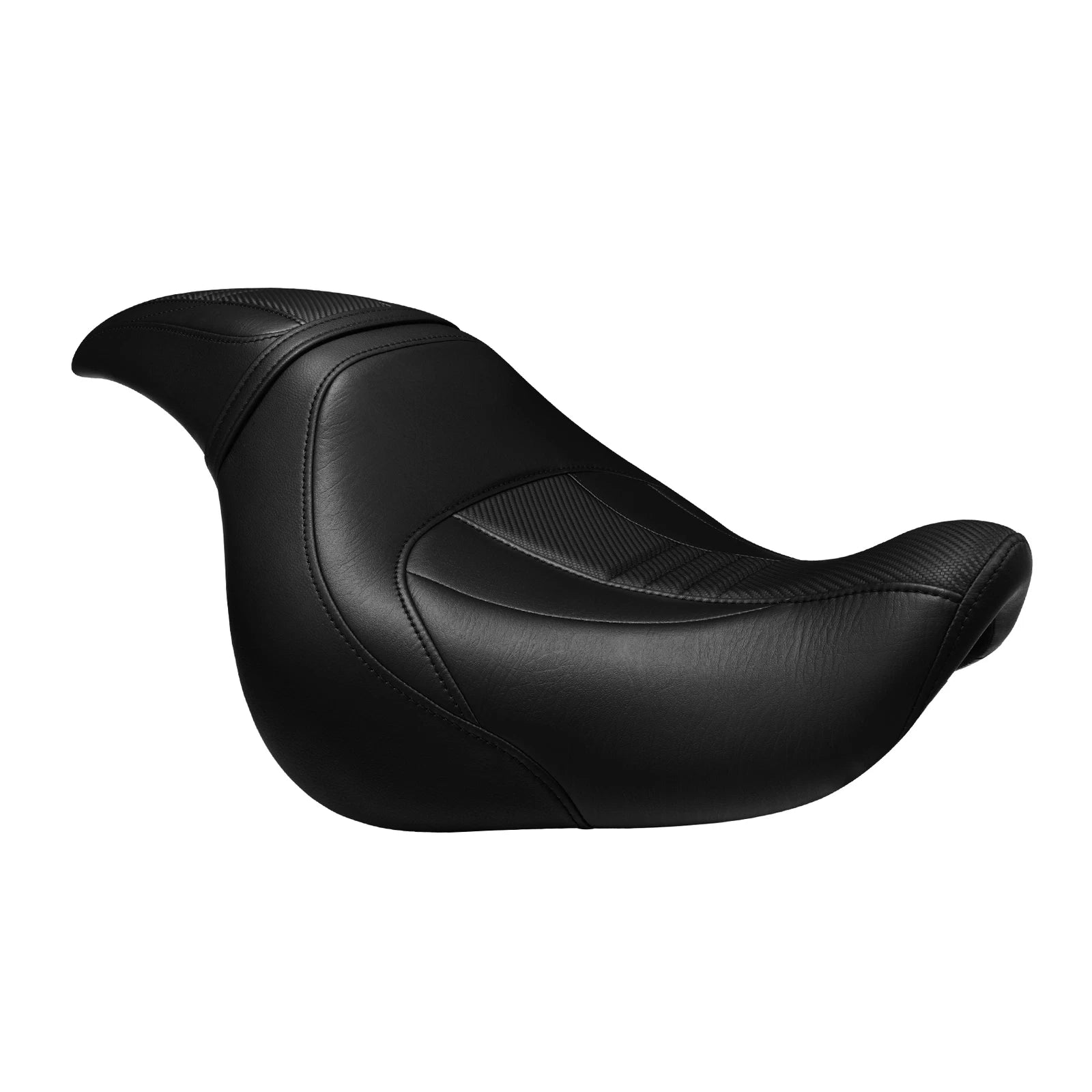 Driver Passenger Seat for Honda VT750C2B Phantom (2009–2023) Black