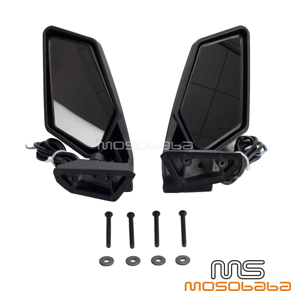 Racing Side Mirrors with LED Turn Signals for Can-Am Maverick X3 R/Max (2017-2022)