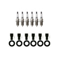 Set of 6 Denso U-Groove Spark Plugs & NGK Coil Boots for Avalon Camry RX300 (1995–2006)
