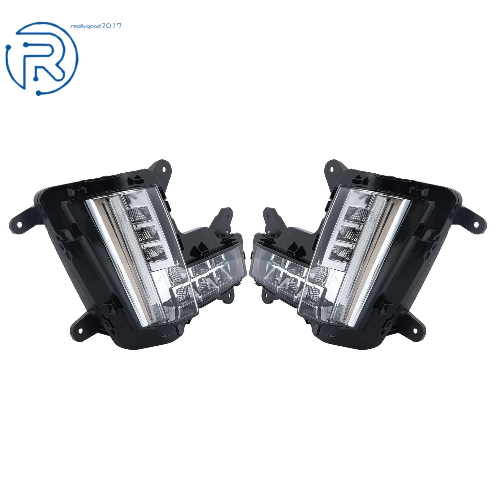 Set of 2 Front LED Fog Lights for Cadillac Escalade (2015-2020)