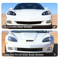 ZR1 Style Side Skirts & Rear Trunk Wing Spoiler for Corvette C6 (2005–2013)