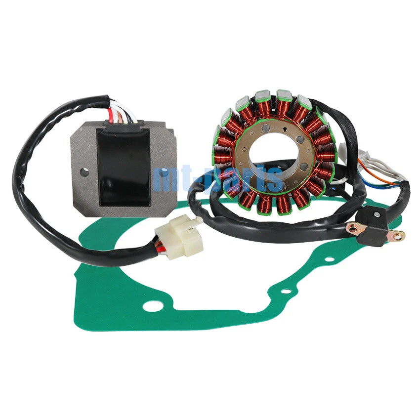 Magneto Stator + Regulator Rectifier + Gasket for Yamaha SRV250 (1992–1993)