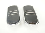 Genuine Harley OEM Touring Streamliner Chrome Passenger Foot Pegs for Harley