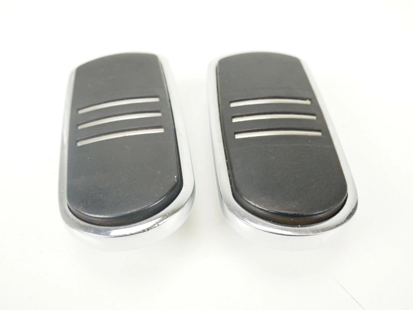 Genuine Harley OEM Touring Streamliner Chrome Passenger Foot Pegs for Harley