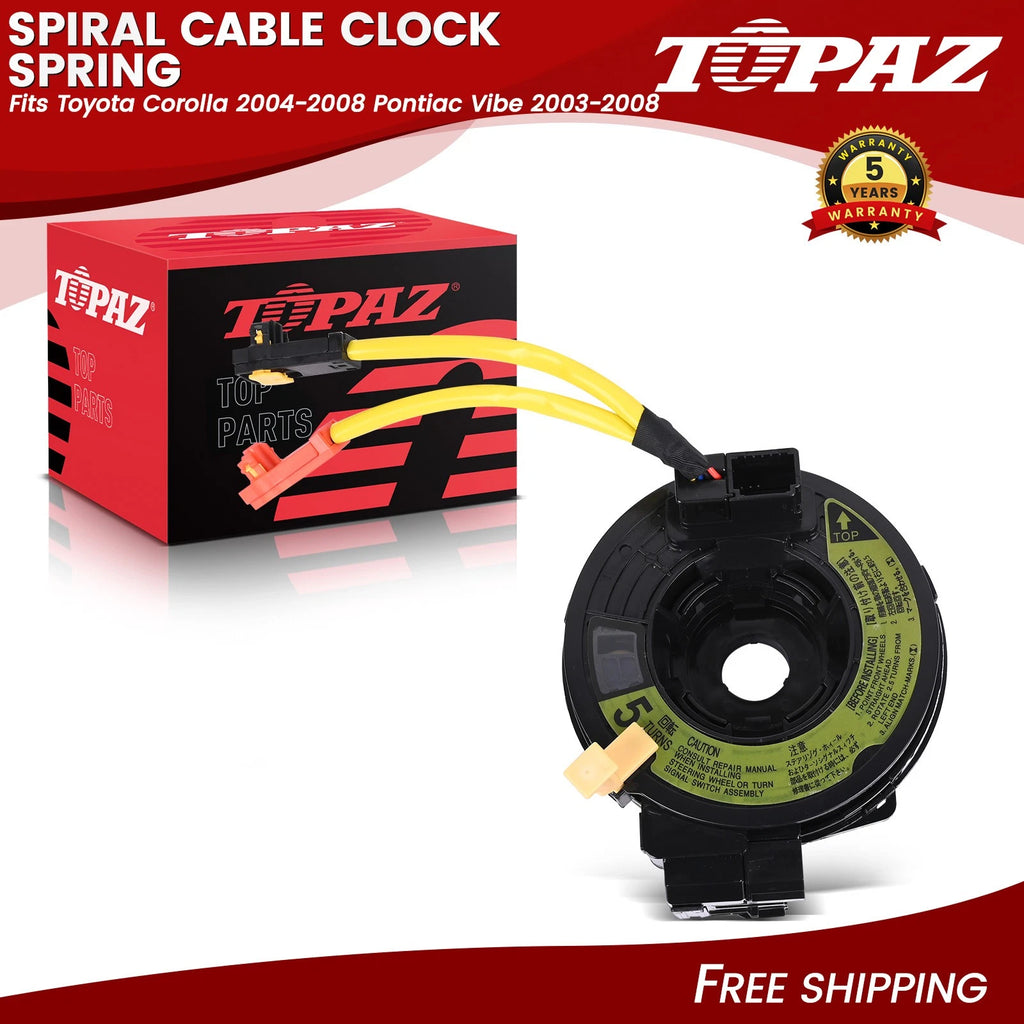 Clock Spring for Toyota Corolla (2004–2008) Pontiac Vibe (2003–2008)