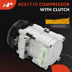 A/C Compressor with Clutch for Ford F-150 F-250 F-350 F-450 (2000–2023)