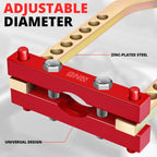 CV U-Joint Puller for Red/Gold Durable 9 Holes Zinc-Plated Steel
