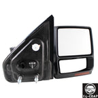 Door Mirror for Ford (2015–2021) FO1321369 Textured Black Right Passenger Side