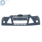 Replacement Bumper Cover for Ford Focus (2012–2014) Sedan with Tow Hole