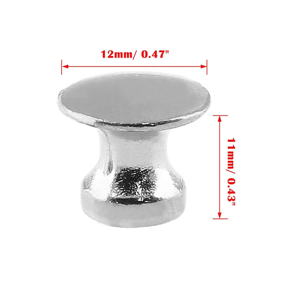 12X Silver Zinc Alloy Drawer Cabinet Pull Handles for Furniture