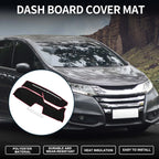 Dashboard Cover Mat for Honda Freed GB5/6/7/8 (2016–2024) Black Red