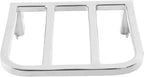 Chrome Sissy Bar Backrest Luggage Rack for Harley Sportster XL, Dyna, Softail