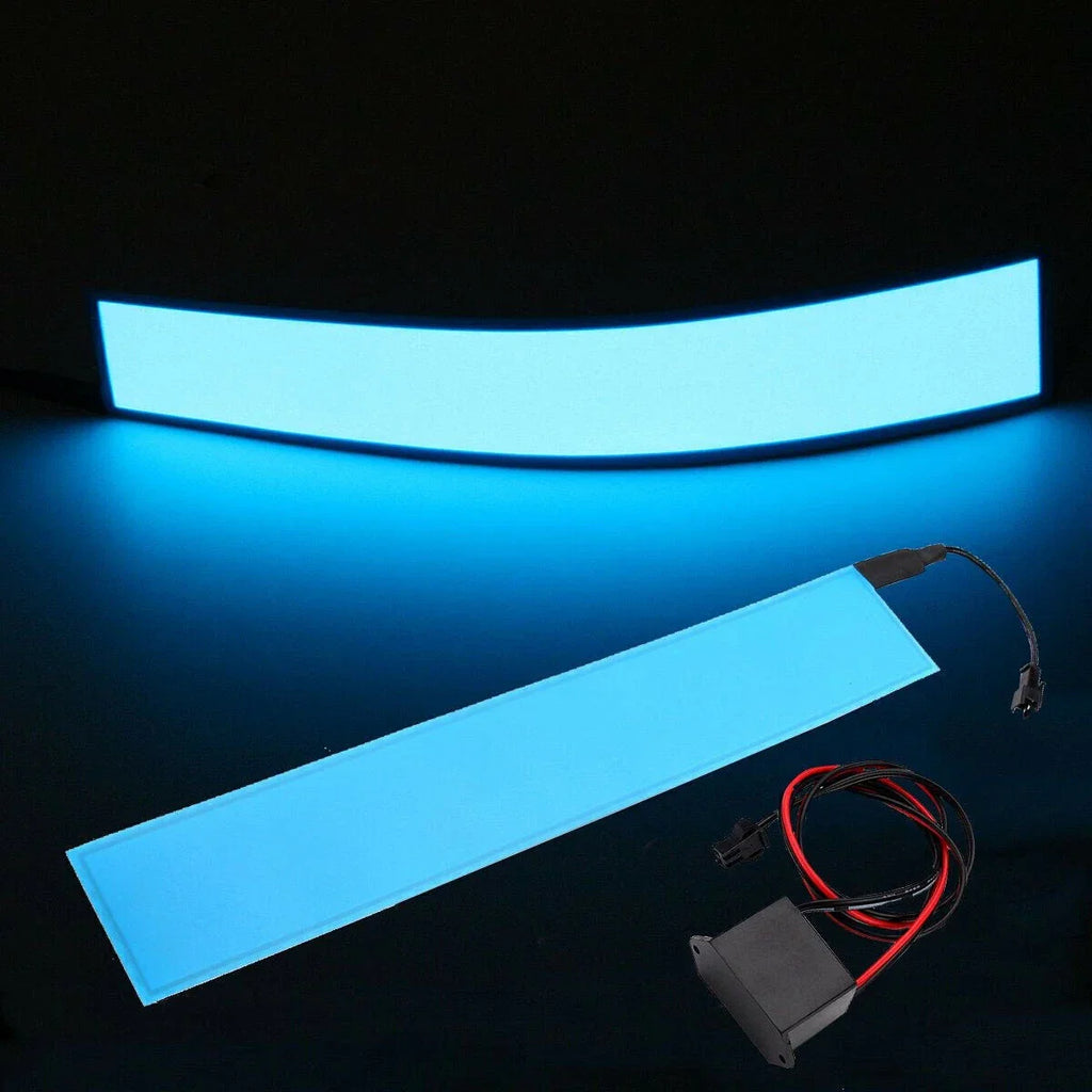 12'' x 2'' EL Tape Electroluminescent Panel Neon Light Cuttable Back Light for 12V