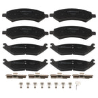 Front & Rear Ceramic Brake Pads Kit for Dodge Durango (2007–2009) P-1084 P-967