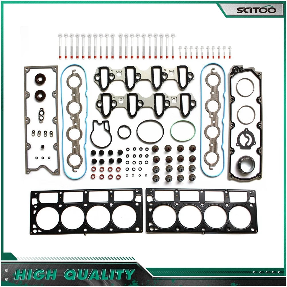 Head Gasket Bolts Set for Chevrolet Sierra 2500 HD GMC Savana 2500 (2004–2007)