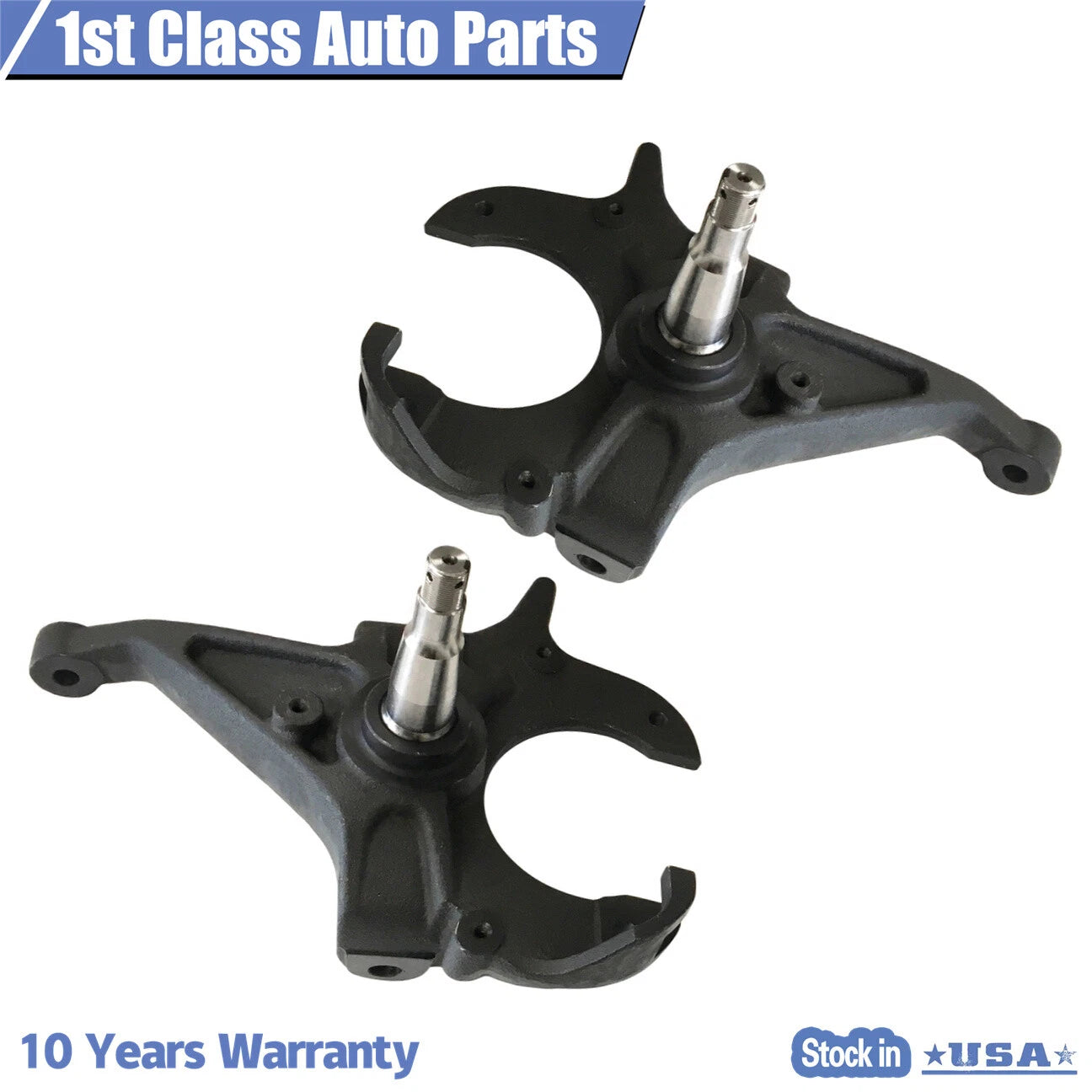 2" Drop Spindle Pair for Chevy S10 / GMC Sonoma Jimmy (1982–2004)