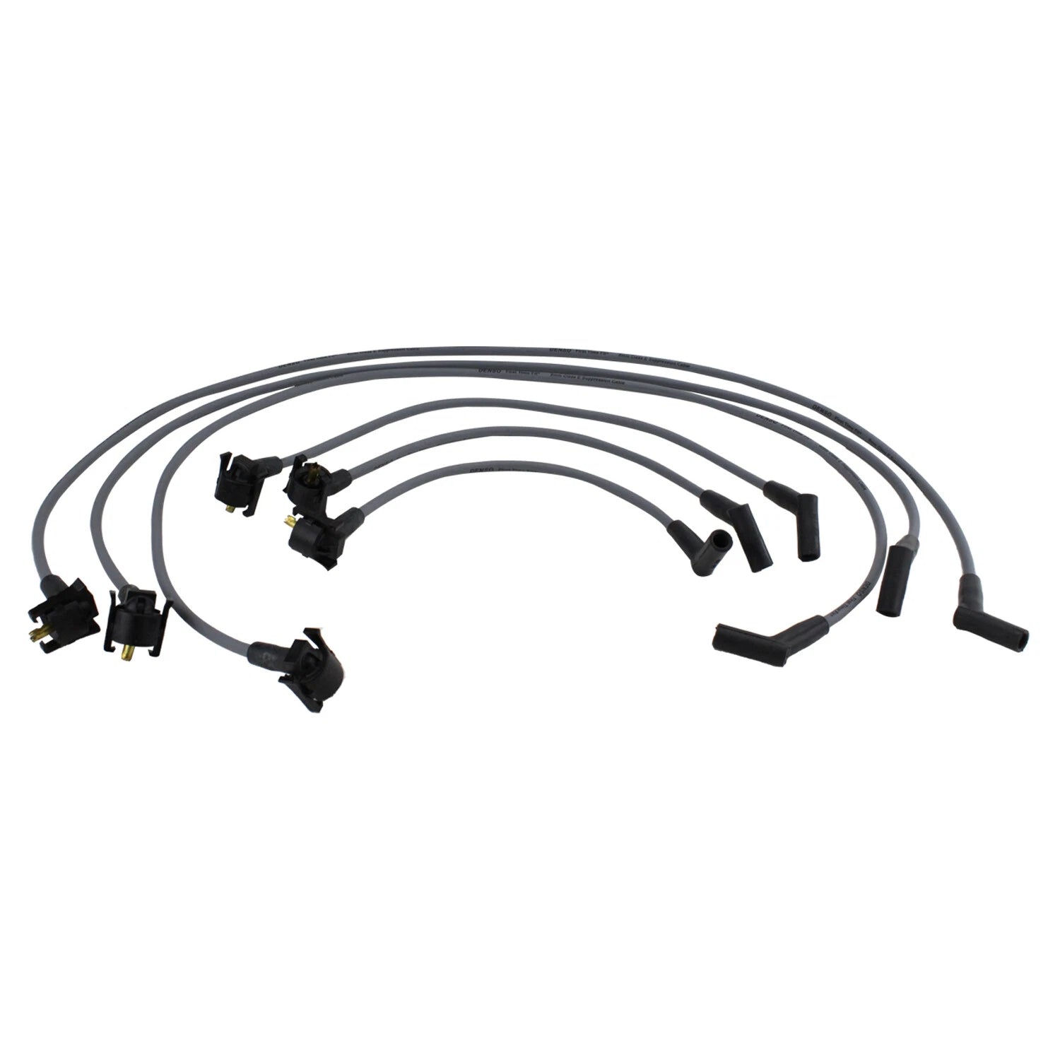 DENSO 671-6100 Ignition Spark Plug Wire Set 8 mm for Ford Mustang (1999–2000)
