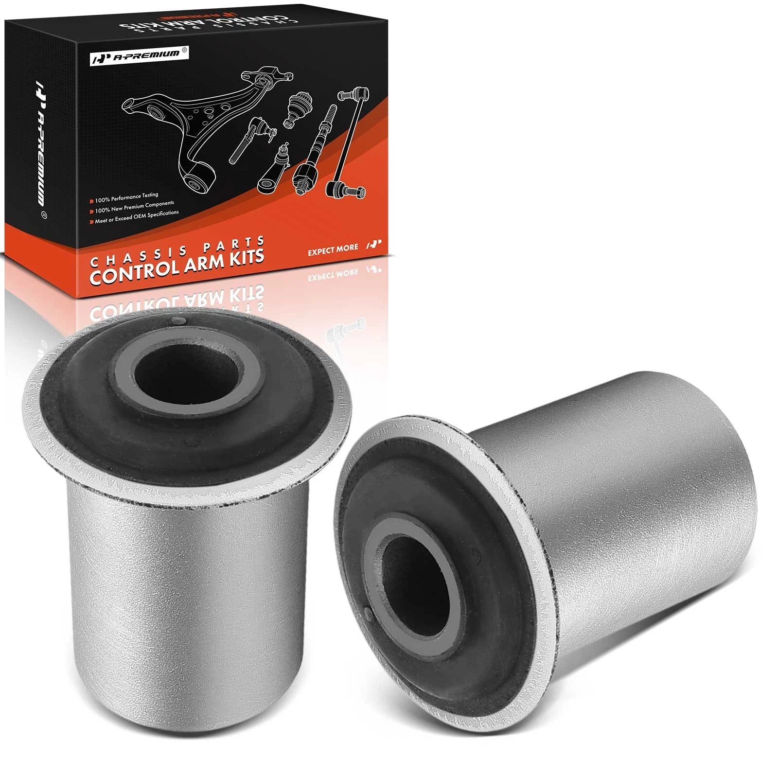 2X Rear Upper Bushing for Ford Explorer (2002–2005) Lincoln Aviator (2003–2005)