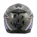 Youth Full Face Motorcycle Helmet for Kids (M-XXL) - Shark Blue Yellow Gray