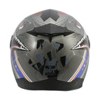 Youth Full Face Motorcycle Helmet for Kids (M-XXL) - Shark Blue Yellow Gray