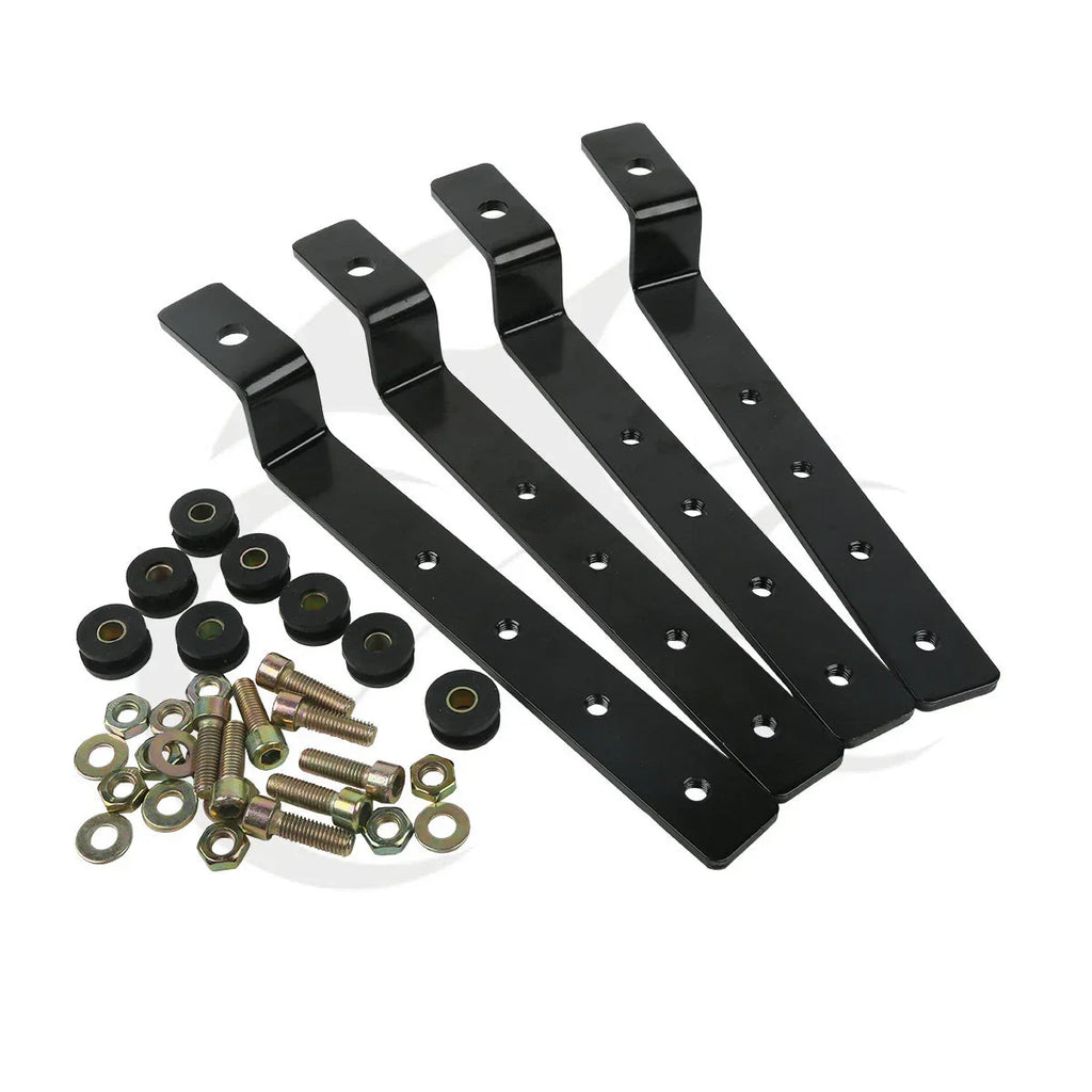 Adjustable Universal Hard Saddle Bag Mounting Bracket for Harley Davidson