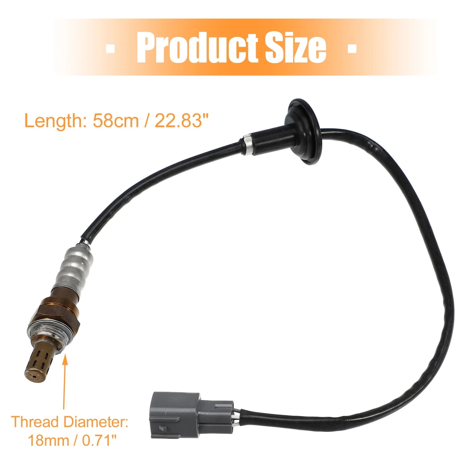Rear Downstream Oxygen Sensor for Toyota Yaris 1.5L (2006–2011)