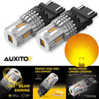 2X Amber LED Turn Signal Blinker Bulb for AUXITO 4157 3157 4057