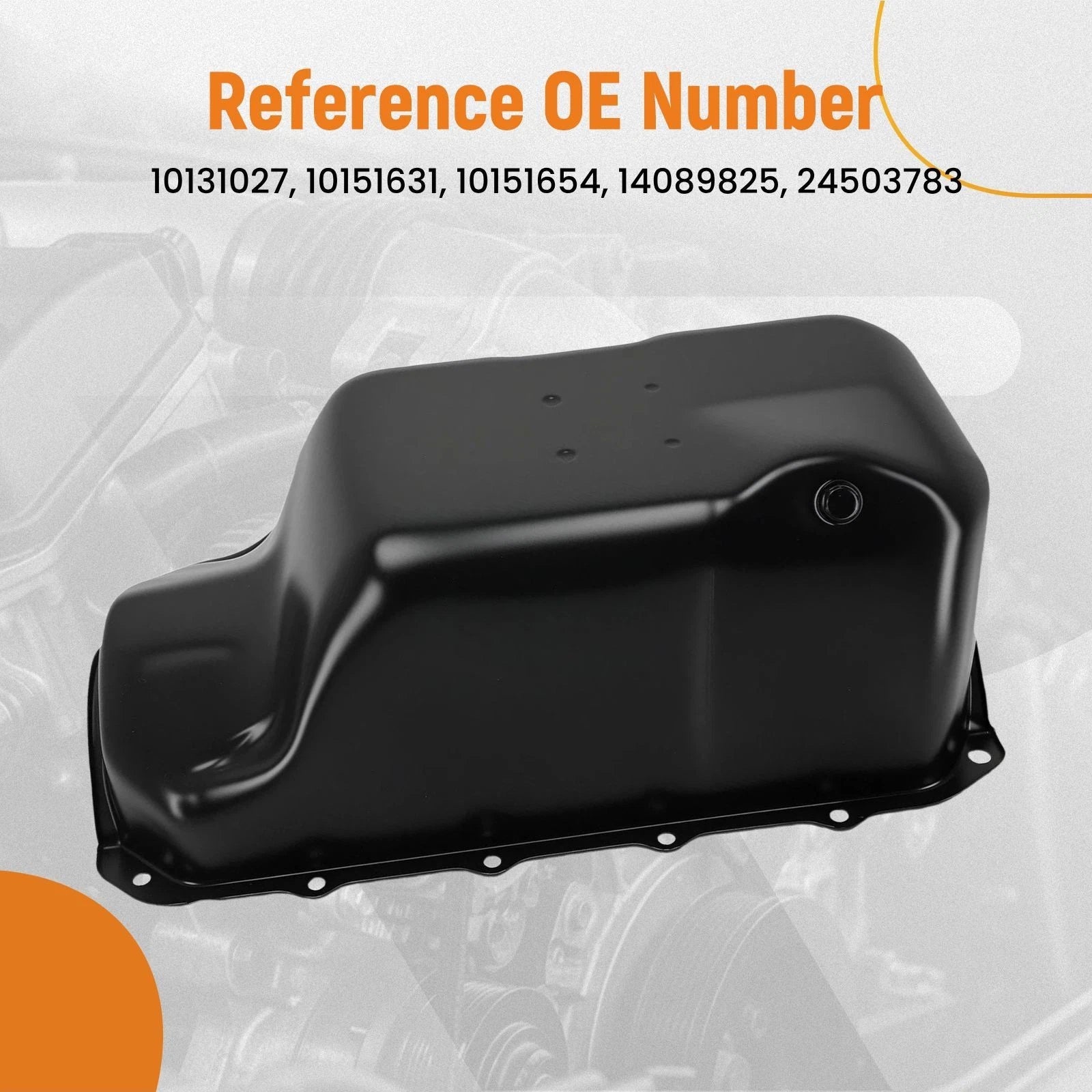 Engine Oil Pan for Chevrolet Beretta/Cavalier 1987–1994