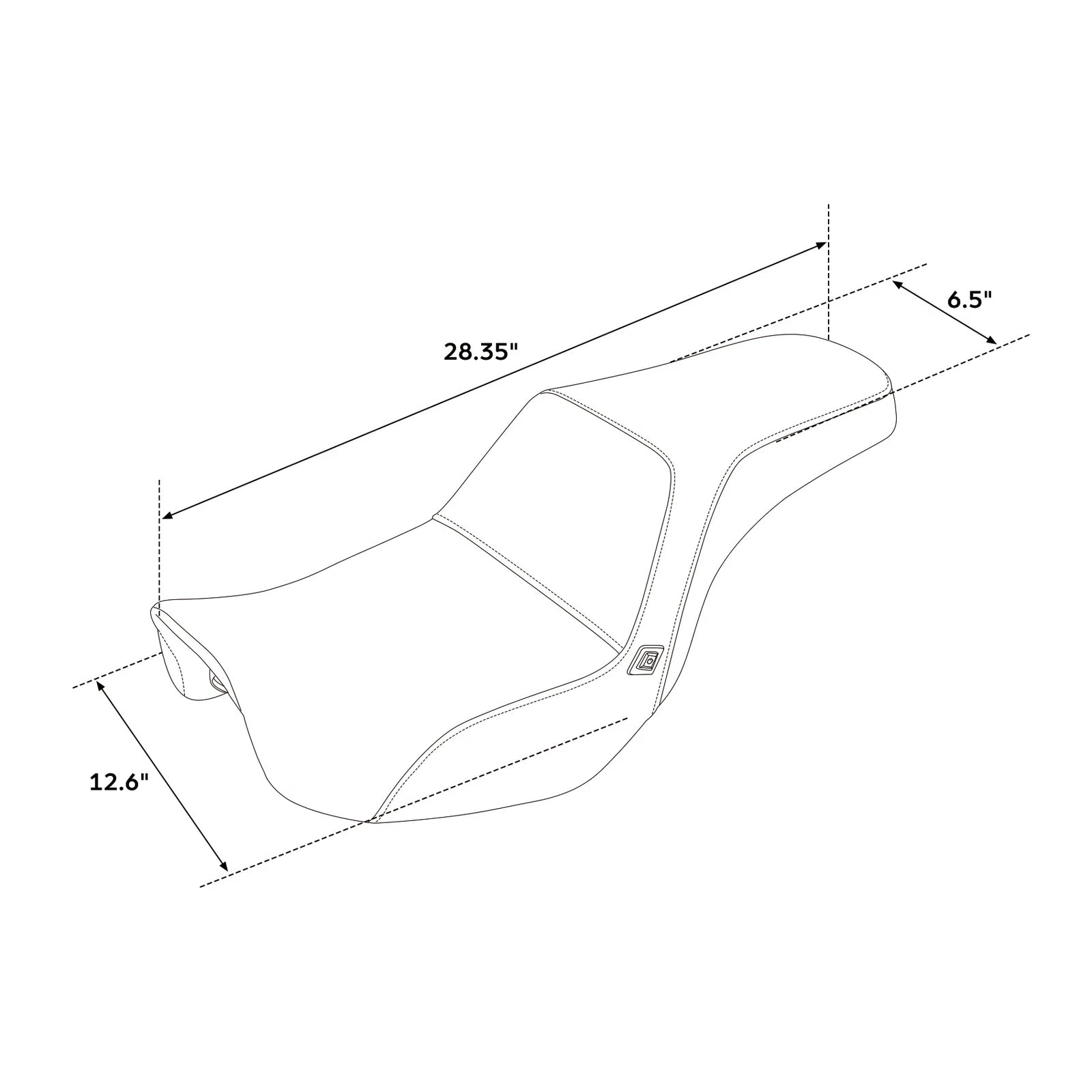 Heated Seats for Harley Dyna Street Bob, Wide Glide (2006–2017)