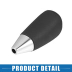 Automatic Gear Shift Knob for Toyota (Black Faux Leather, Perforated)
