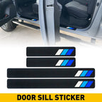 Set of 4 Door Sill Protector Plates for Toyota