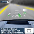 HUD Dust Cover for 9X (ABS Protective Shield, AR Transparency Technology)