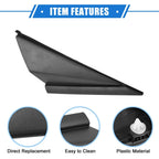 2 x Left Right Mirror Corner Triangle Fender Covers for Hyundai Elantra (14-16)