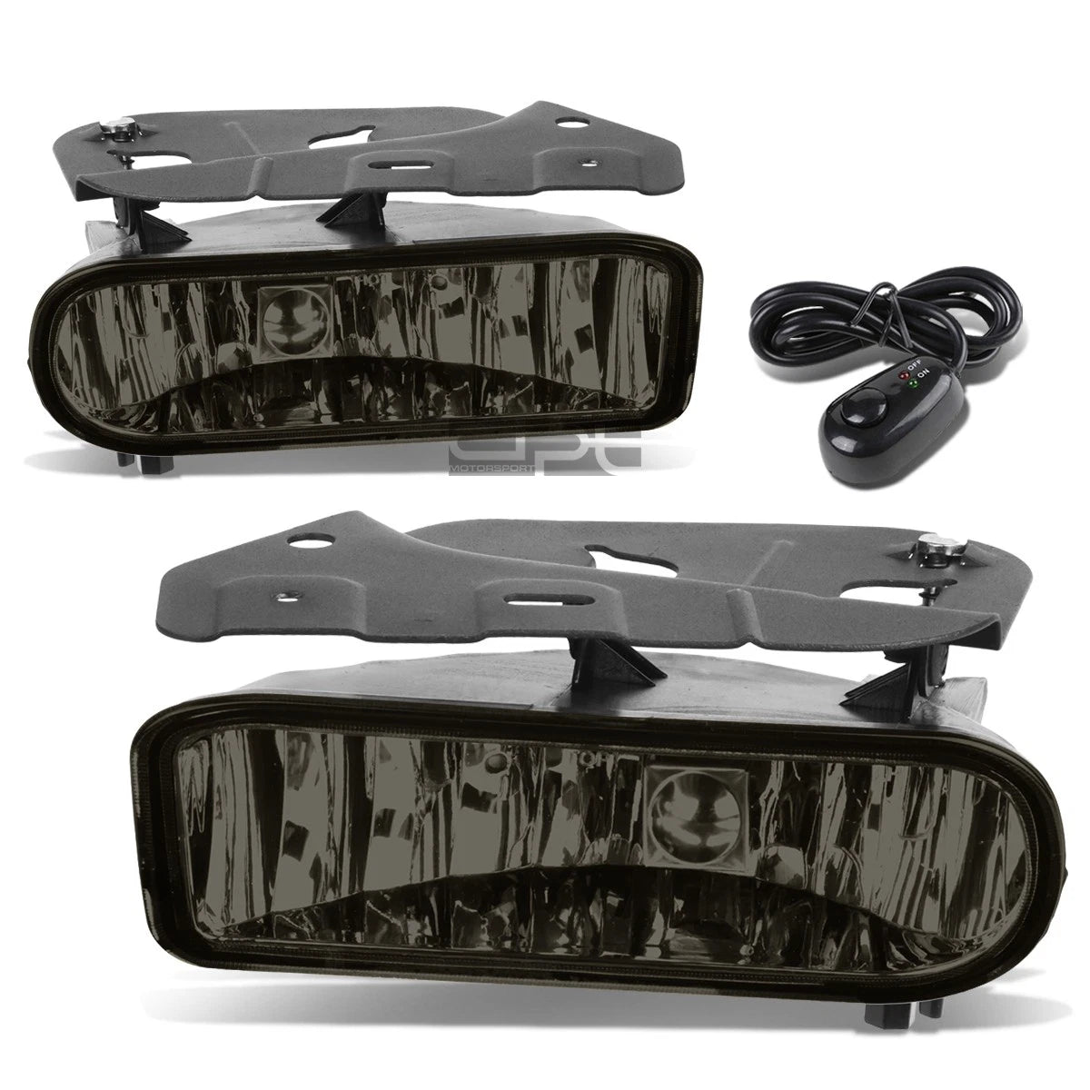 Pair of Fog Lights with Switch and Harness for Cadillac Escalade (2002–2006)