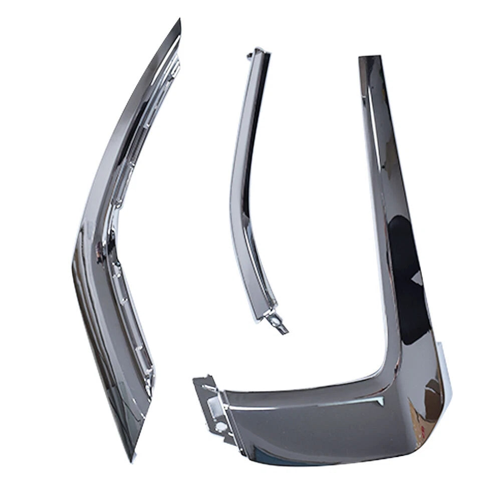Set of 3 Chrome Trim for Mitsubishi Outlander (2016-2020)