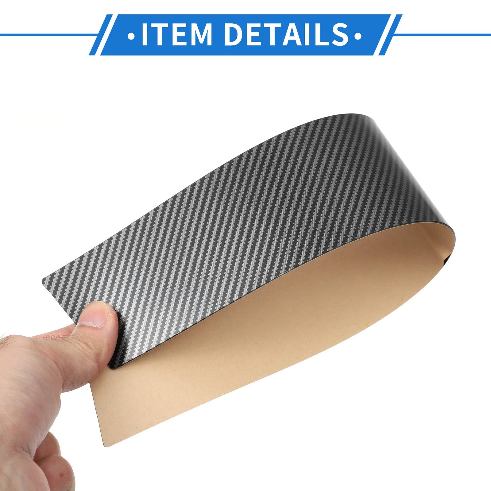 6 Pcs Door Pillar Window Trim for Kia Seltos (2020–2023) Carbon Fiber Black