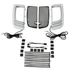 LED Turn Signals Fairing Lower Grilles for Harley Touring Road Glide (2014–2023)