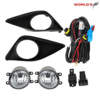 Set of 2 Front Bumper Fog Lights for Toyota Corolla (2009–2010)