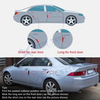 Real Carbon Fiber Side Door Edge Protection Guards for Exact Car (2019-2024)